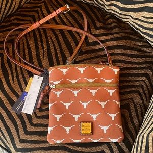 Dooney & Bourke TX Longhorns Double Zip Crossbody